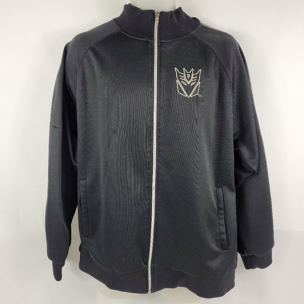 Transformers Police 1865 Full Zip Track Jacket Mens Large